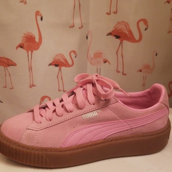 puma suede creepers